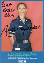 Suzanne Packer as Tess Bateman Holby City Hand Signed Cast Card Photo