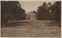 Swallowfield Park Berkshire Antique Real Photo Postcard