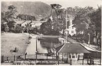 Swimming Pool Matlock New Bath Hotel Real Photo Postcard