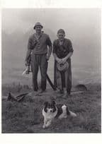 Swiss Drillling Workers Dog at Appenzel Switzerland Award Winning Photo Postcard