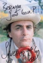 Sylvester McCoy Dr Doctor Who Hand Signed Photo