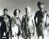 Sylvia Syms in Ice Cold In Alex Film 10x8 Hand Signed Photo