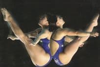 Synchronised Diving Athens 2004 Olympic Games Postcard