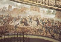 Taking Of Pia Porte Battle Of San Martino Napoleon Painting Postcard