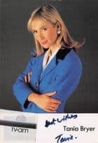 Tania Bryer TV -AM Good Morning Television Hand Signed Photo
