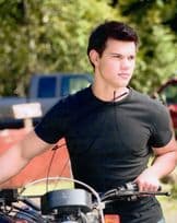 Taylor Lautner Jacob Black Twilight Motorcycle 10x8 Hand Signed Photo