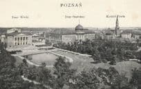 Teatr Wilki Dom Osadniczy Kosciol Pawla Old Poland Postcard