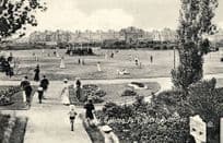 Tennis Court Egerton Park Bexhill On Sea Sussex Mint Old Postcard