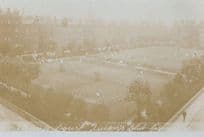 Tennis Court Queens Club Gardens London Kensington Real Photo Old Postcard