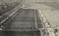 Tennis Courts & Beach Great Yarmouth Norfolk Aerial Old Postcard