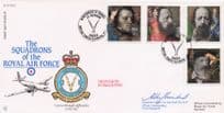 Tennyson AJ Snowball The Squadrons Of The Air Force RAF Hand Signed FDC