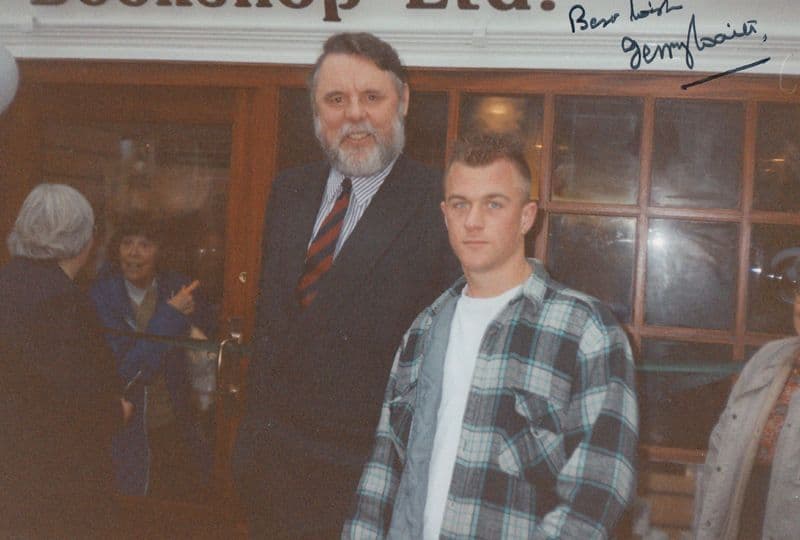 Terry Waite Lebanon Hostage POW Genuine Large Hand Signed Photo