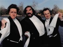The 3 Tenors Pavarotti Opera Smith & Jones Vintage BBC Press Photo