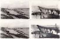 The Bathing Machines Cleethorpes Pier 4x Postcard s