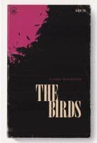 The Birds Alfred Hitchcock Film Movie As Rare Old Book Cover Postcard