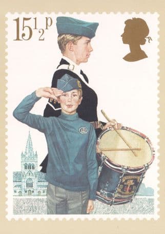 The Boys Brigade PHQ Scouting Interest Royal Mail Postcard