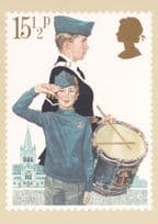The Boys Brigade PHQ Scouting Interest Royal Mail Postcard
