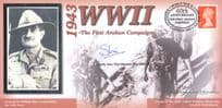 The First Arakan Campaign WW2 Viscount Slim Benham Hand Signed FDC