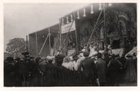 The Funeral Unique Antique Fairground Organ & Dancers Vintage Photo