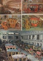 The Great Hall Room Portugal Museum Of Coaches 2x Postcard s