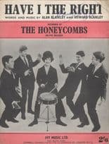 The Honeycombs Have I The Right Sheet Music (1)