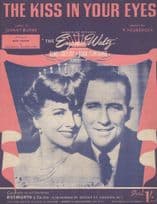 The Kiss In Your Eyes Bing Crosby 1950s Sheet Music