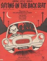 The Lana Sisters Sitting In The Back Seat Sheet Music