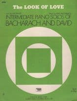 The Look Of Love Rare Intermediate Burt Bucharach Sheet Music