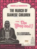 The March Of Siamese Children From The King And I Music Sheet