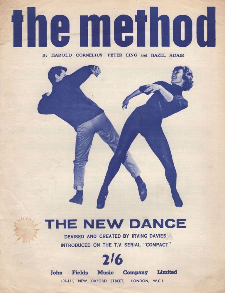 Compact Soap Opera The Method Dance Compact 1960s BBC TV Soap Opera Sheet Music