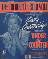The Moment I Saw You Cicely Courtneidge Misprint Sheet Music