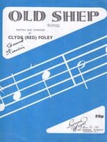 The Old Sheep Song Clyde Red Foley 1940s Sheet Music