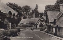 The Old Village Shanklin Isle Of Wight Real Photo Postcard