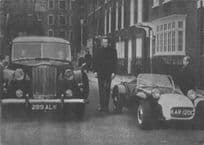 The Prisoner TV Show Patrick McGoohan Before Capture Postcard