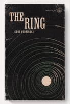The Ring Gore Verbinski Japanese Horror Film As Rare Old Book Cover Postcard