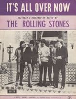 The Rolling Stones It's All Over Now Sheet Music
