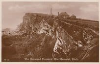 The Sherwood Foresters Military War Memorial Crich Vintage Real Photo Postcard