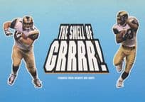 The Smell Of American Football NFL Helmets Superbowl Game Postcard