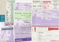 The Sound Of Music Oliver Shrek Alladin Wicked 10x Musical Theatre Ticket Bundle