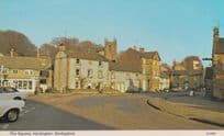 The Square Hartington Derbyshire 1970s Mint Postcard