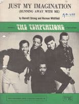 The Temptations Just My Imagination Sheet Music Please Read