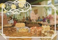 The Thin End Food Restaurant Cornwall St Austell Cakes Postcard