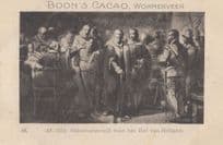 The Trial of Oldenbarnevelt 1619 Oldenbarneveld Dutch Trade Card