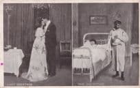 This & Last Christmas Marriage Now No Sex Comic Old Photo Postcard