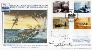 Thomas Gould Jewish WW2 Ian Fraser Victoria Cross MULTI RARE Hand Signed FDC