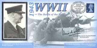 Thomas Prickett DFC Battle Of The Ruhr WW2 Benham Hand Signed FDC