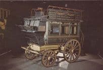 Thomas Tilling Knifeboard Omnibus Peckham London Stage Coach Stagecoach Postcard