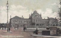 Thorpe Train Station Norwich Vintage Postcard