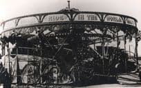 Thrill Ride Most Unique In The World Walter Fairground Society PB Postcard Photo