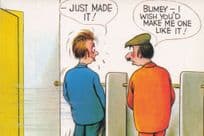 Toilet Comic Postcards